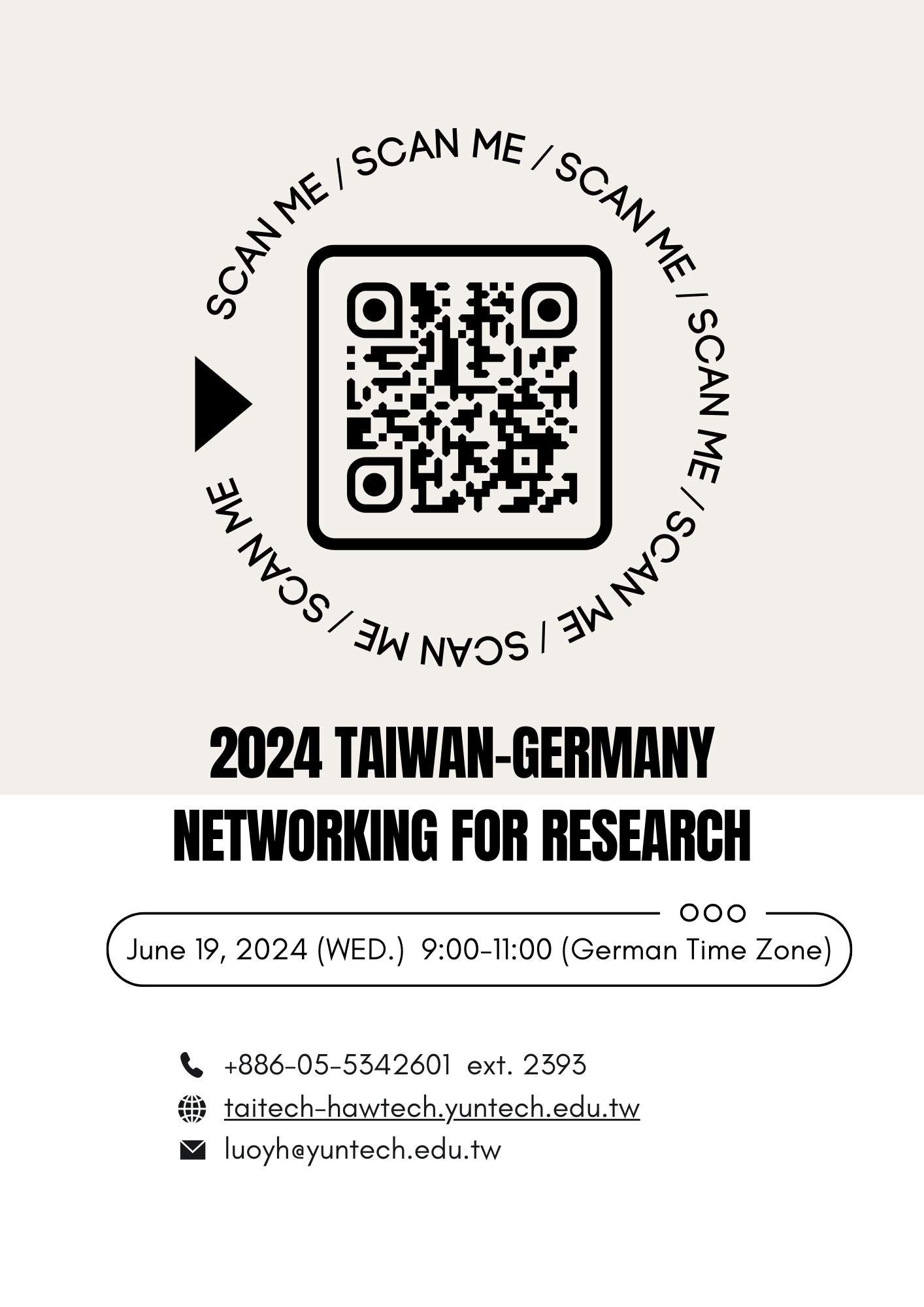 2024 Taiwan-Germany Networking for Research